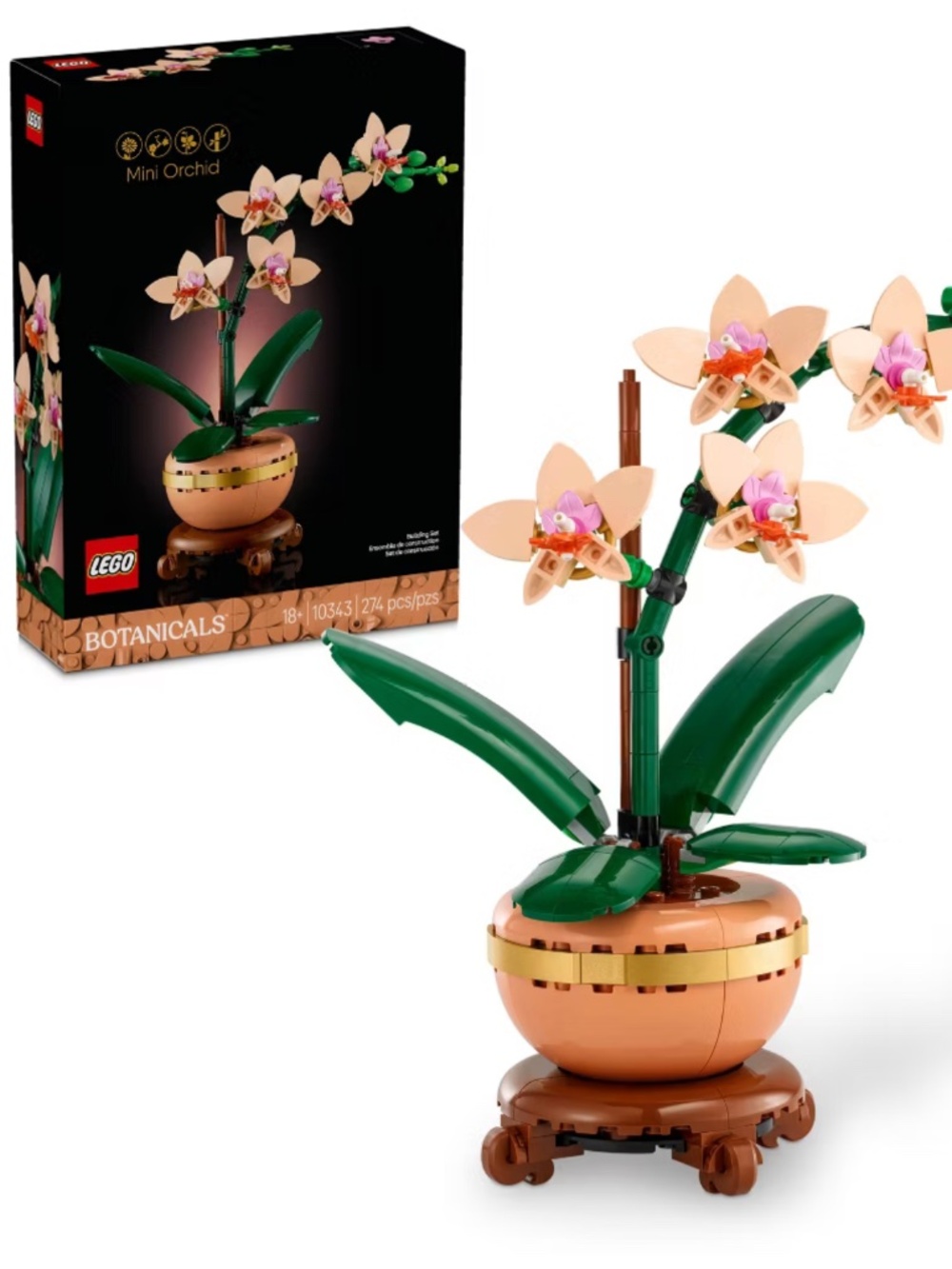 Brand New, Unopened, LEGO Botanicals Mini Orchid Building Set